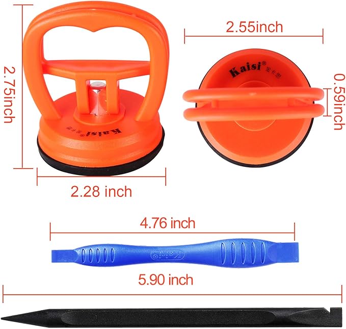 Kaisiking 11 PCS Screen Suction Cup Kit LCD Screen Opening Tools Screen - Image 4