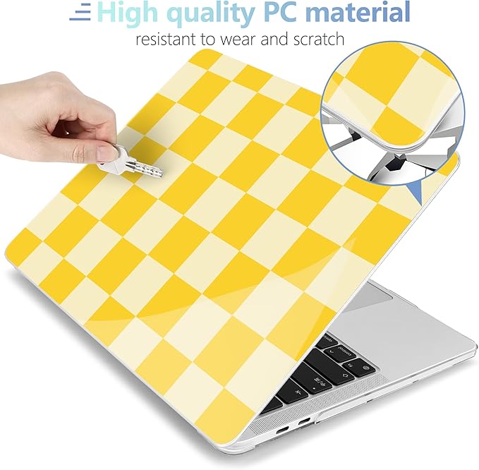MEEgoodo Case for MacBook Pro 13 inch Case 2022 2021 2020 New A2338 M2/M1 A2251 - Image 3