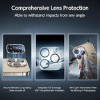 SMARTDEVIL 2+2Pack for iPhone 15 Pro Privacy Screen Protector - Image 4