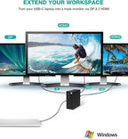 Tiergrade USB C Docking Station Dual Monitor - Image 2