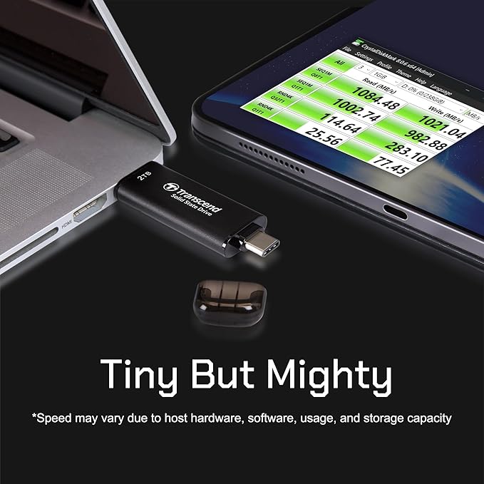 Transcend 2TB External SSD, Dual USB Hard Drive - Image 6