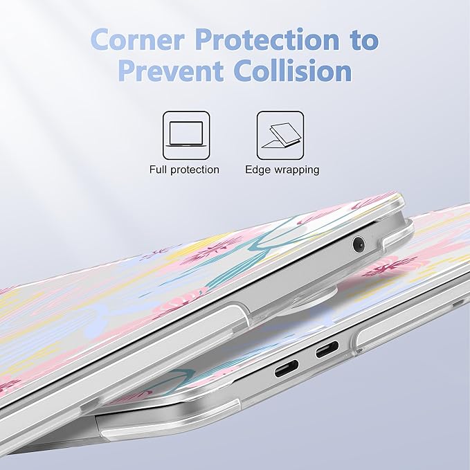 Case for MacBook Pro 13 inch with/Without Touch Bar, Hard Shell + Keyboard - Image 3