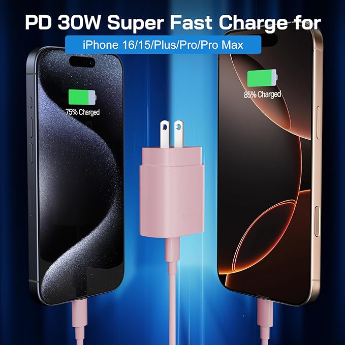 30W USB C i Phone 16 15 Charger Fast Charging, iPad Pro - Image 2
