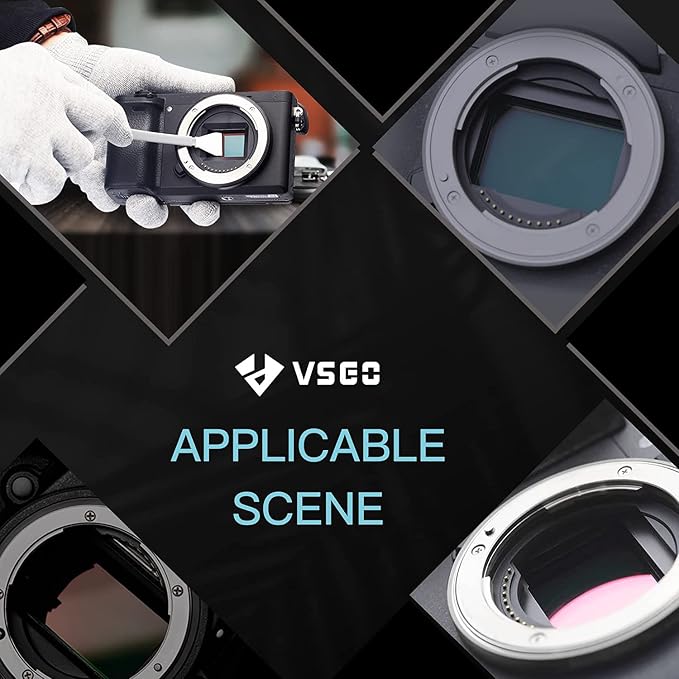 VSGO VS-S02-E APS-C Digital Camera Sensor Cleaning Kit Clean Swab × 10 - Image 9