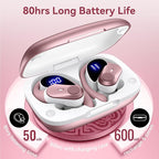 Active Noise Cancelling Ear Buds Wireless Earbuds 80H Playtime Bluetooth - Image 5