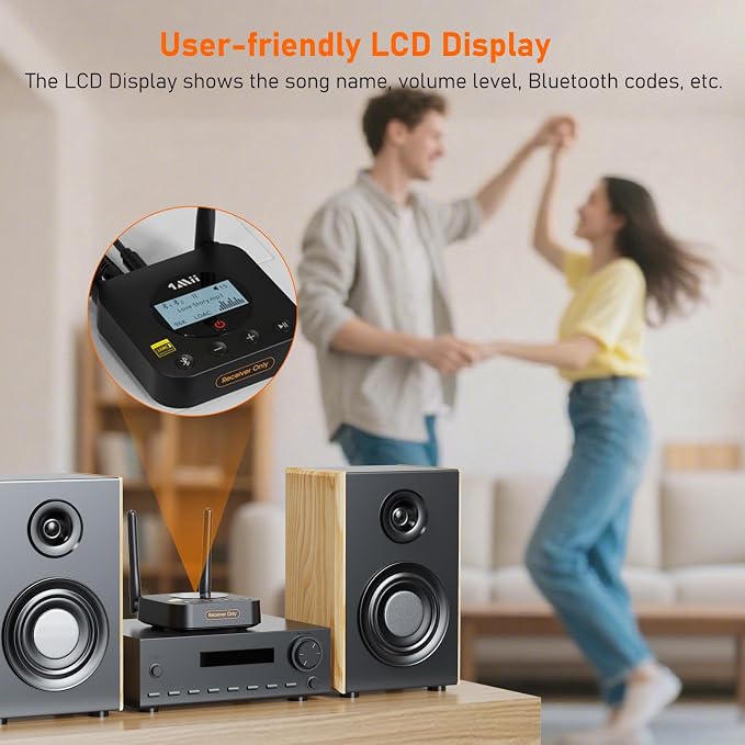 1Mii B06Pro+ Hi-Fi Bluetooth 5.1 Audio Receiver, LDAC Hi-Res Wireless Audio - Image 6
