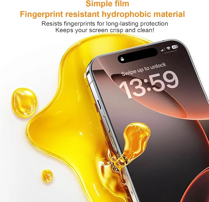 OneFish Full Edge Coverage Tempered Glass Screen Protector - Image 3