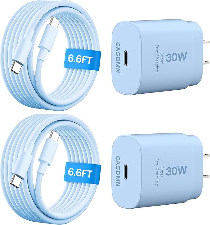 30W USB C i Phone 16 15 Charger Fast Charging, iPad Pro by EASDMN