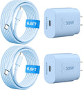 30W USB C i Phone 16 15 Charger Fast Charging, iPad Pro by EASDMN