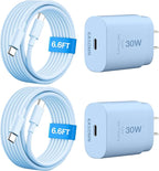 30W USB C i Phone 16 15 Charger Fast Charging, iPad Pro by EASDMN