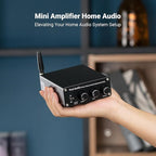 Fosi Audio BT20A Bluetooth Stereo Amplifier, 2 Channel Home Audio Component - Image 6