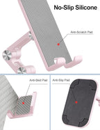 OCYCLONE Phone Stand, Adjustable Height and Angle Foldable Cell Phone Stand - Image 3