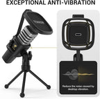 TONOR USB Microphone for PC, Cardioid Condenser Computer Mic - Image 4