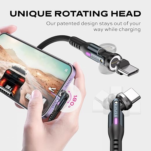 Statik 360 Pro Magnetic Charging Cable - Image 3