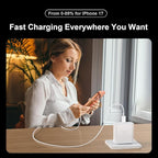 45W USB C iPhone 17 16 Pro Max Charger Block Type C iPhone 16 17 Super Fast - Image 7