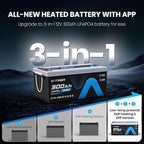 12V 300AH Bluetooth LiFePO4 Lithium Battery - Image 7