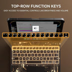 Transparent Case with Keyboard for 2024 iPad Pro 11-inch, with 7-Color Backlit - Image 8