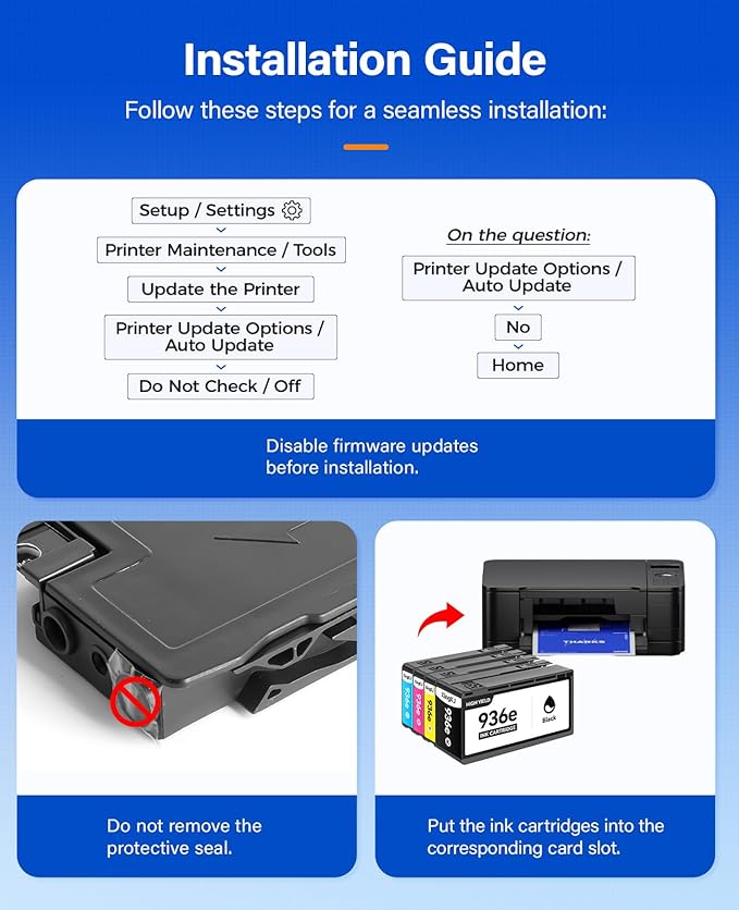 936e 936XL High Yield Ink Cartridges - Image 4