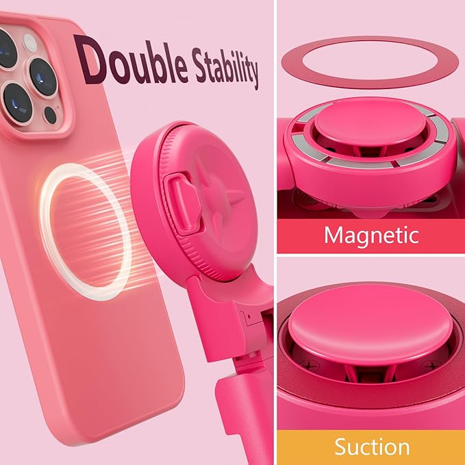 MiiKARE Travel Essentials Magnetic Airplane Phone Holder, Universal Handsfree - Image 2