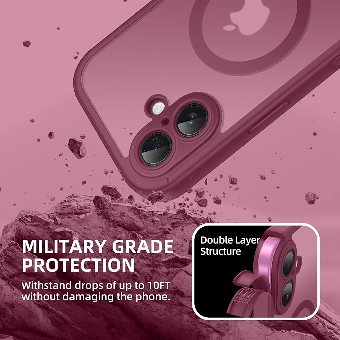 BERFY Magnetic for iPhone 16 Plus Case, Compatible - Image 8