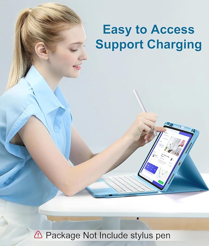 Compatible with iPad Air 11 Inch & Air 5th/ Air 4th Generation Case with - Image 7