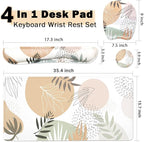 Keyboard Wrist Rest Large Mouse Pad Wrist Support - Image 3