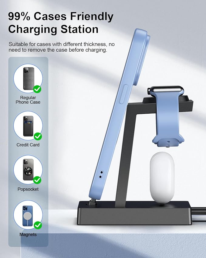 30W Fast 3 in 1 Charging Station - Image 4