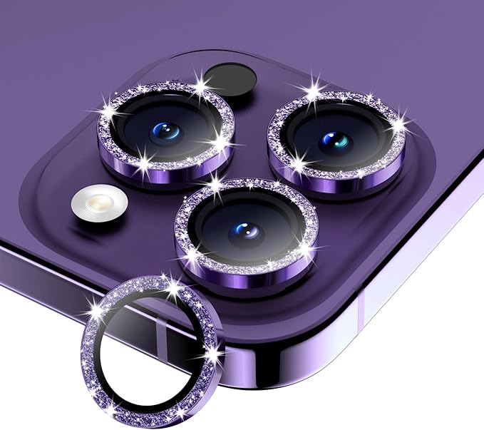 Camera Lens Protector for iPhone 16 Pro Max/16 Pro/15 Pro Max/15 Pro/14 Pro by WumigooProducts