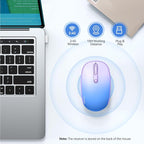 TECKNET Wireless Mouse, 2.4G Quiet Computer Mouse - Image 2