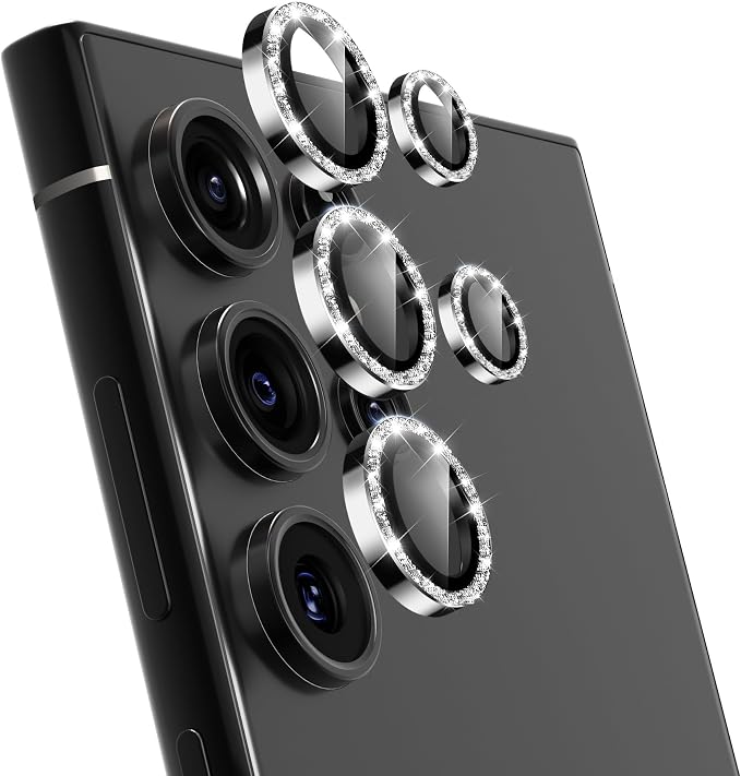 For Samsung Galaxy S23 Ultra Camera Lens Protector, Individual Lens Protector by Vipsent