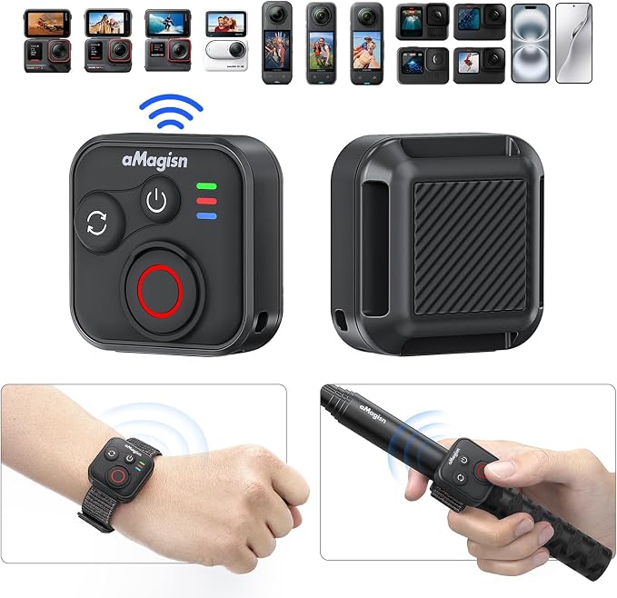 YDW Bluetooth Remote Control for INSTA360 X5 X4 X3 X2/Ace Pro2/Ace Pro/Ace/GO - Image 6