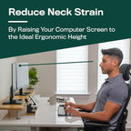 The Original Bamboo Dual Monitor Stand - Image 4