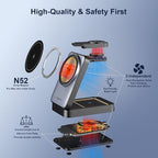 3 in 1 Charging Station for Multiple Devices Apple Compatible - Image 3