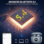 Wireless Earbuds, 40H Playback Mini Case IP7 Waterproof Sports Earphones - Image 3