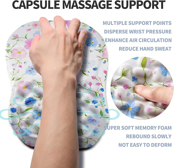 Ergonomic Raised Mouse Pad Wrist Support - Image 3
