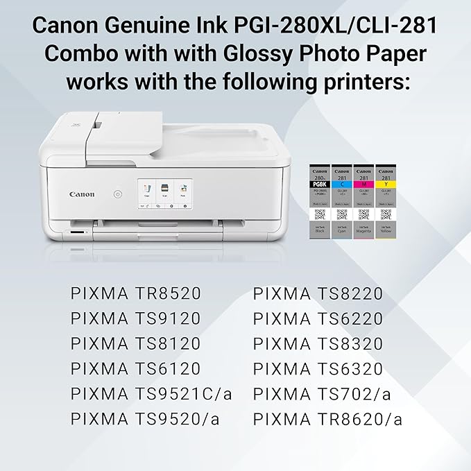 Canon PGI-280XL /CLI-281 Genuine Combo Pack - Image 5