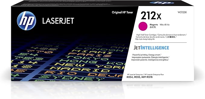 HP 212X Magenta High-yield Toner Cartridge | Works by HP