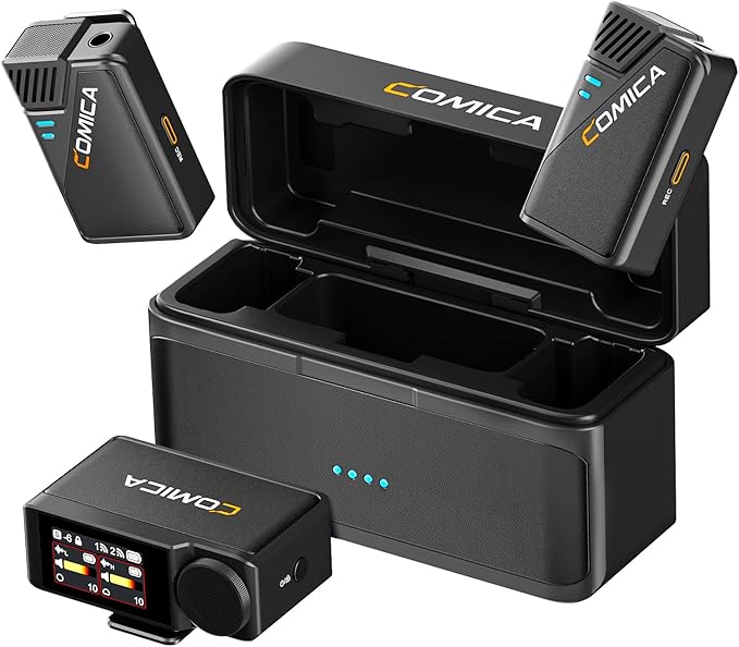 COMICA BooMax Wireless Lavalier Microphone System, 32-Bit Float Mic by COMICA