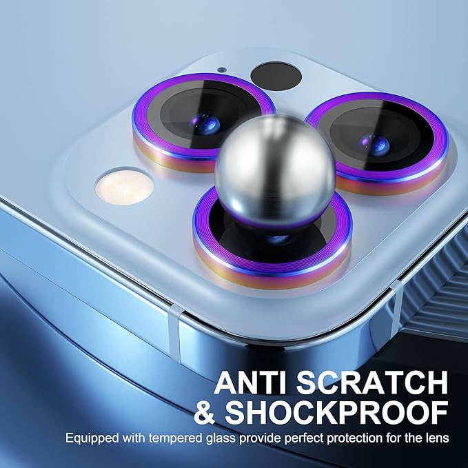 Choiche [3+1 for iPhone 13 Pro/iPhone 13 Pro Max Camera Lens Protector - Image 3
