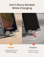 AINOPE USB C Cable 10FT 3.1A Type C Charger Fast Charging, Right Angle USB Type - Image 4