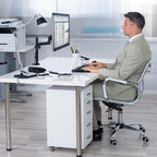 Mount-It! Single Monitor Arm Mount | Desk Stand | Full Motion Height Adjustable - Image 9