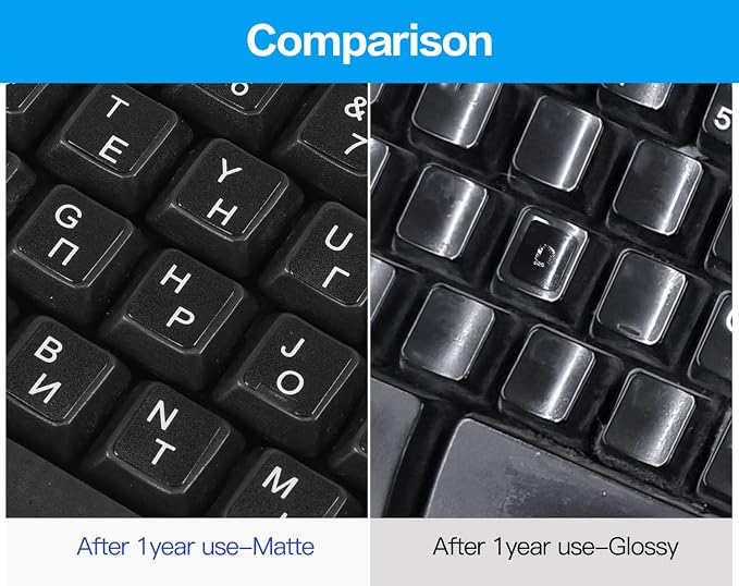 Ukrainian Keyboard Stickers, Ukraine Keyboard Letters Replacement Sticker - Image 5