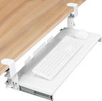 VIVO Large Height Adjustable Under Desk Keyboard Tray, C-clamp Mount System by VIVO