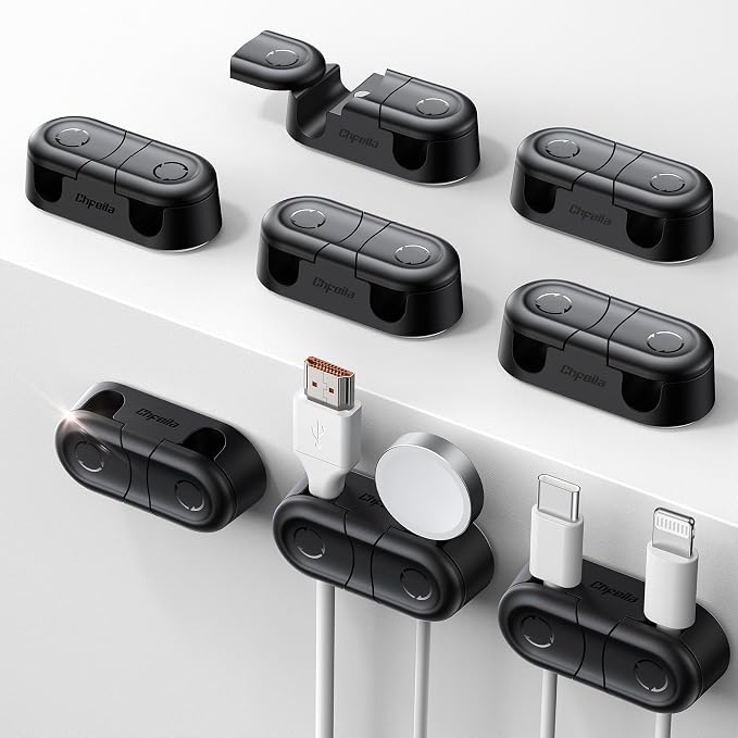 Magnetic Cable Clips by Chfeila
