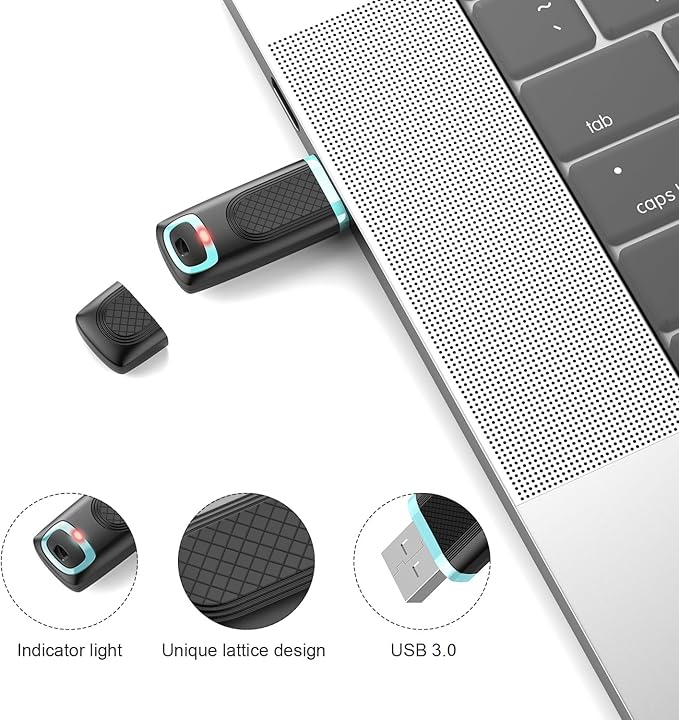 TOPESEL Flash Drive 128GB USB 3.0 Thumb Drive USB Stick Memory Stick USB Flash - Image 3