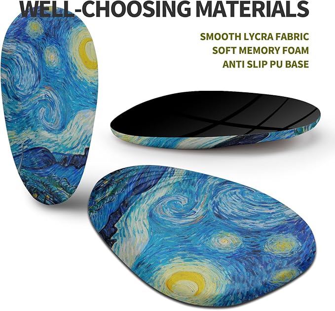 Hokafenle Ergonomic Mouse Pad Wrist Support, Terraced Slope Carpal Tunnel Wrist - Image 6
