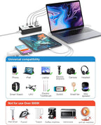 200W Voltage Converter US to Europe, Step Down Travel Power Adapter - Image 2