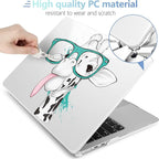 MEEgoodo for M4/M3/M2 MacBook Air 15.3 inch Case 2025 2024 2023, Case Fit Model - Image 4