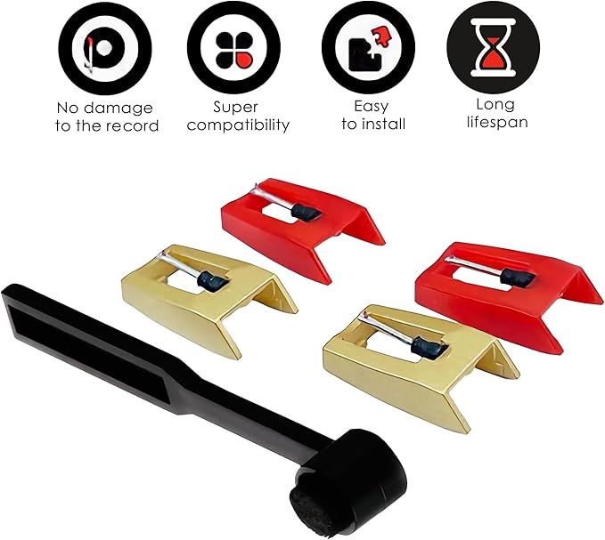 4 Pack Record Player Needles - Image 2