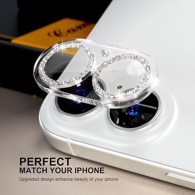 beuxece for 6 Pack iPhone 16 / iPhone 16 Plus Camera Lens Protector 9H Tempered - Image 5